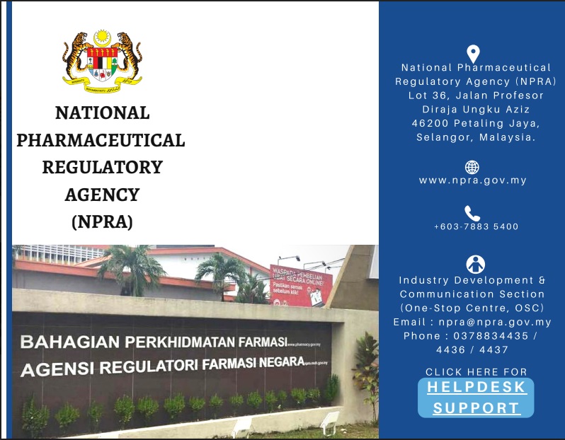 National Pharmaceutical Regulatory Agency (NPRA)